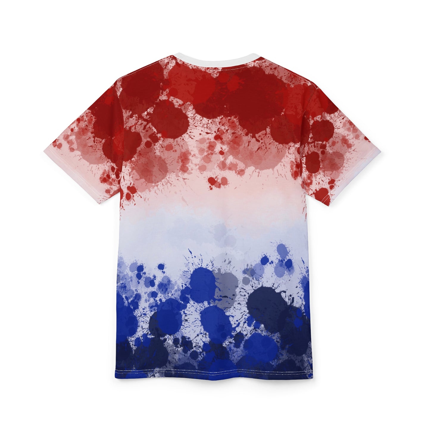 Red White & Blue Paint Splash Tee