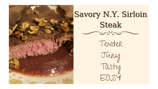 Savory N.Y. Sirloin Steak