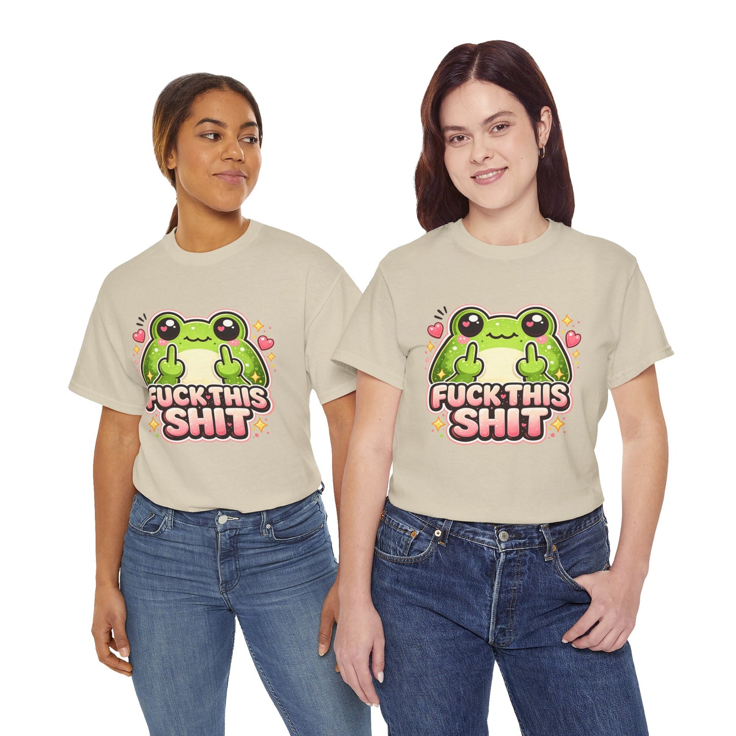 Cute Frog 'Fuck This Shit' T-Shirt