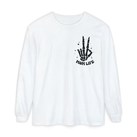 Mom Life Long Sleeve Tee — “I Used To Be Cool Now I Just Argue With Miniature Versions of Myself”