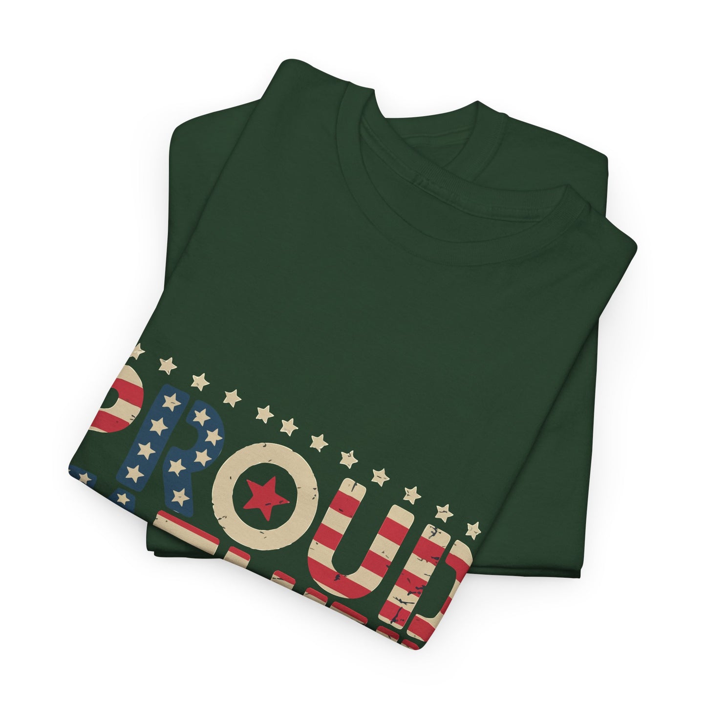 T-Shirt — "Proud Father of Few Dumbass Kids" Patriotic Graphic Tee