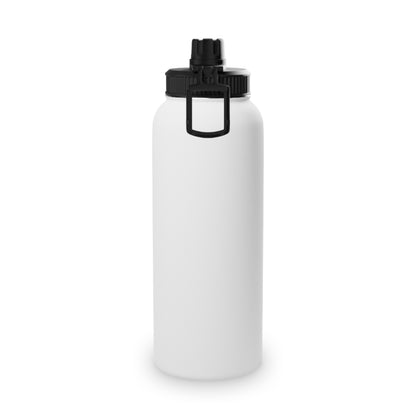 Patriotic Cherry Stainless Steel Water Bottle — USA Stars & Stripes Sports Lid
