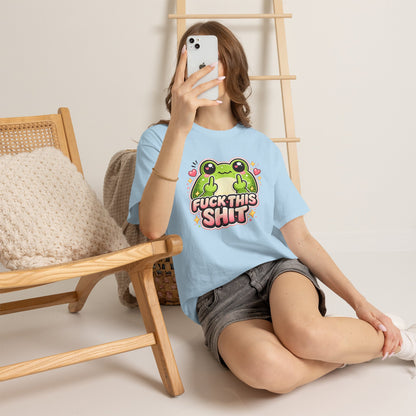 Cute Frog 'Fuck This Shit' T-Shirt