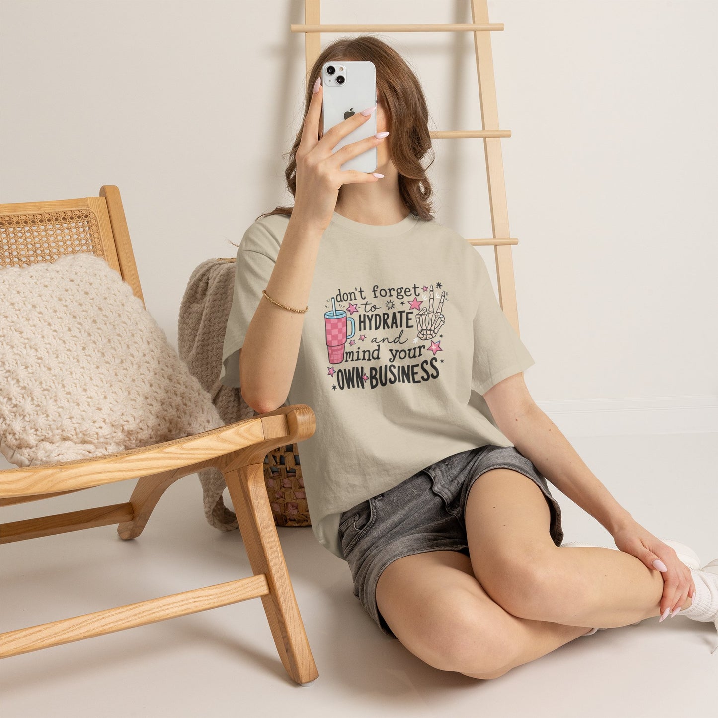 Hydrate & Mind Your Own Business Tee