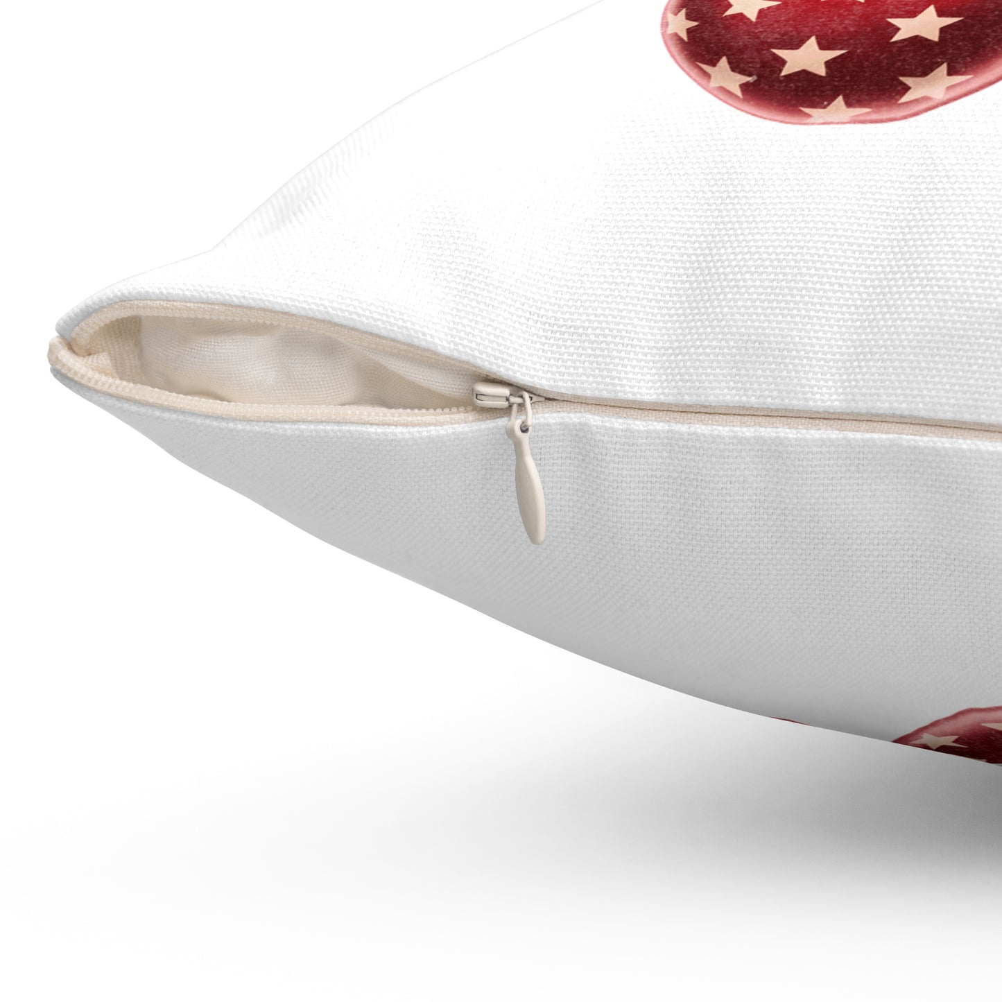 America Cherry Flag Decorative Pillow