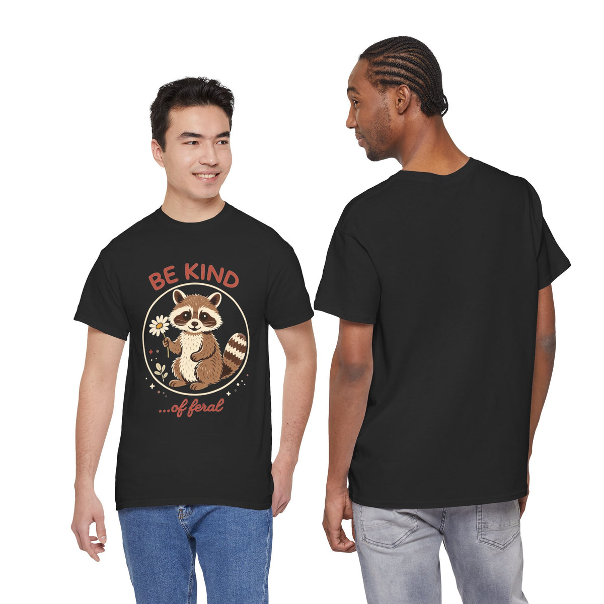"Be Kind...of Feral" Raccoon Graphic Tee