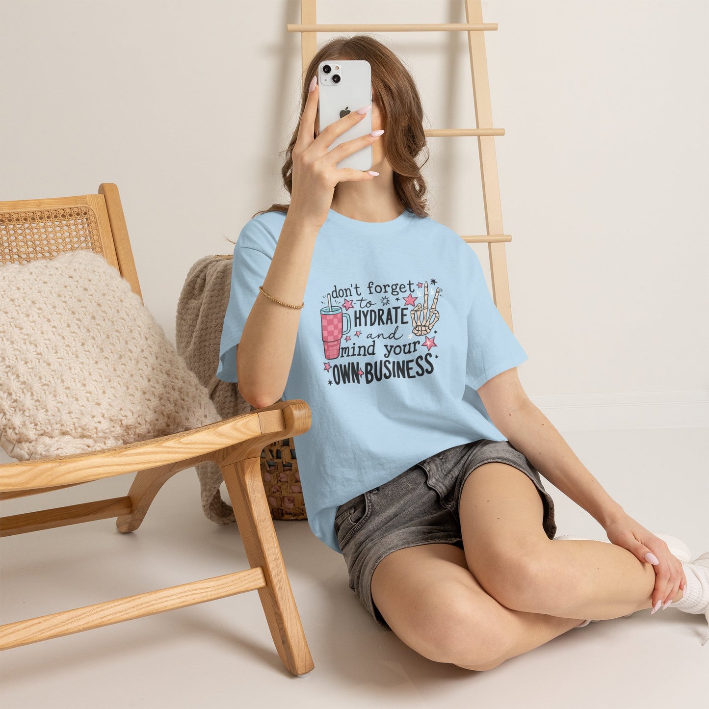 Hydrate & Mind Your Own Business Tee