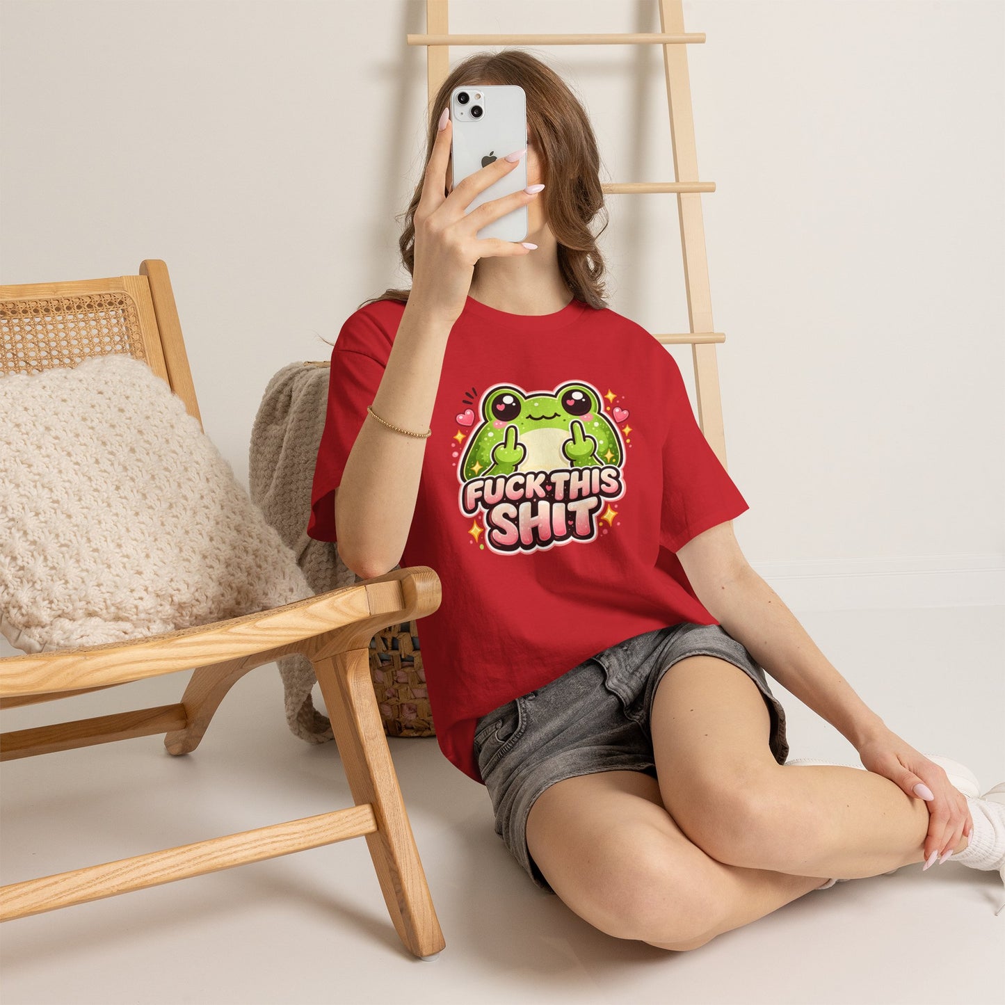 Cute Frog 'Fuck This Shit' T-Shirt