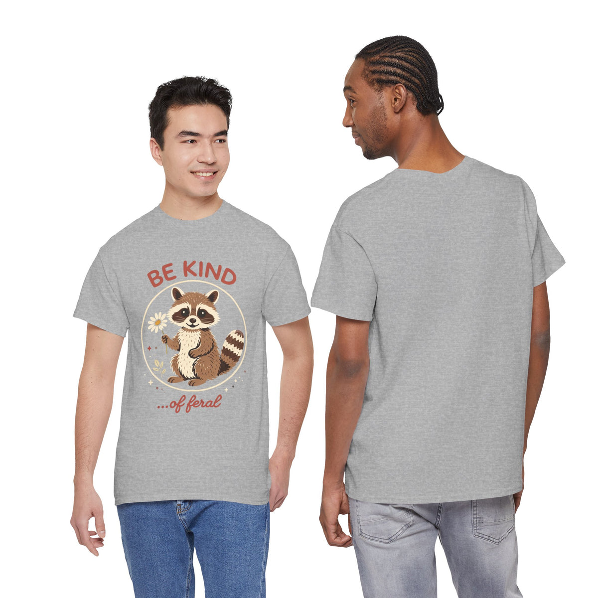 "Be Kind...of Feral" Raccoon Graphic Tee