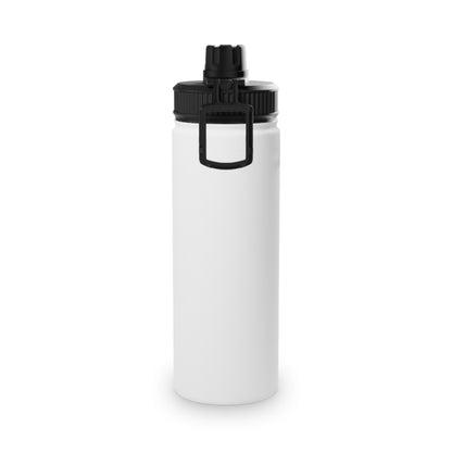 Patriotic Cherry Stainless Steel Water Bottle — USA Stars & Stripes Sports Lid