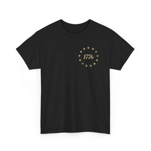 1776 We the People T-Shirt — Vintage Flag Constitution Graphic Tee