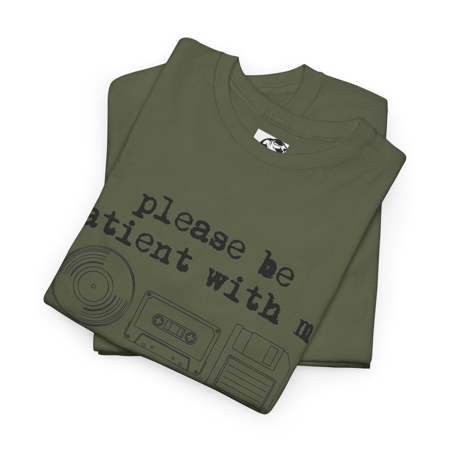 Vintage Humor T-Shirt - "Please Be Patient With Me I'm From the 1900's" Retro Tech Tee