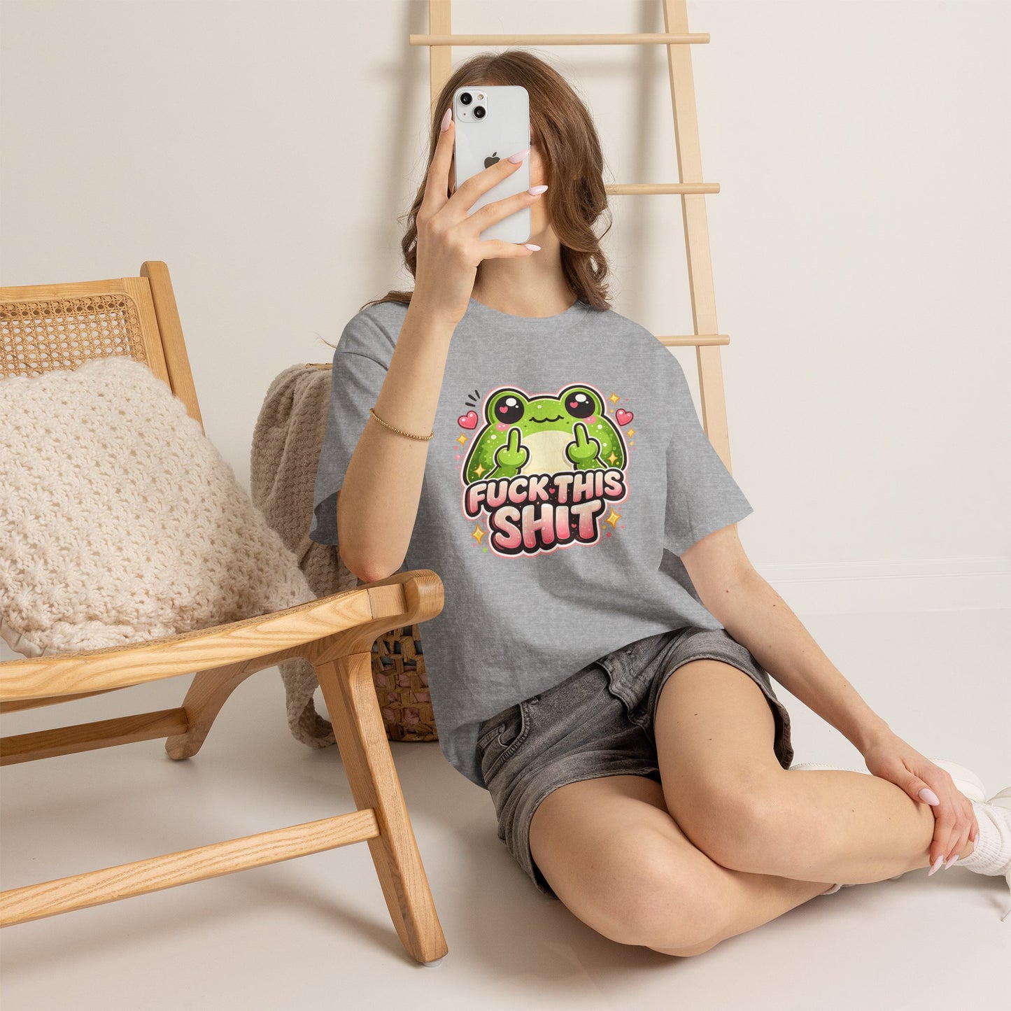 Cute Frog 'Fuck This Shit' T-Shirt