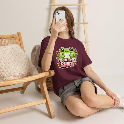 Cute Frog 'Fuck This Shit' T-Shirt