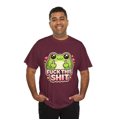 Cute Frog 'Fuck This Shit' T-Shirt