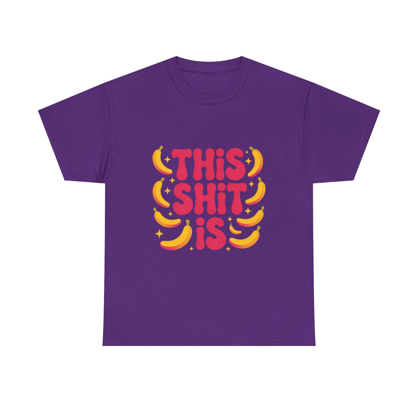 Graphic Tee — “This Shit Is” Retro Banana Pop Shirt