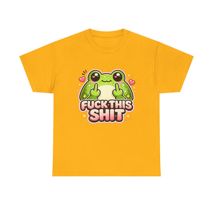 Cute Frog 'Fuck This Shit' T-Shirt