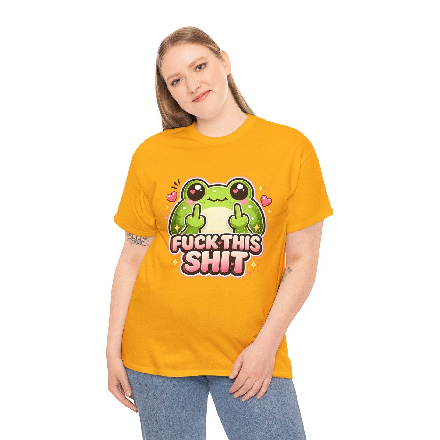 Cute Frog 'Fuck This Shit' T-Shirt
