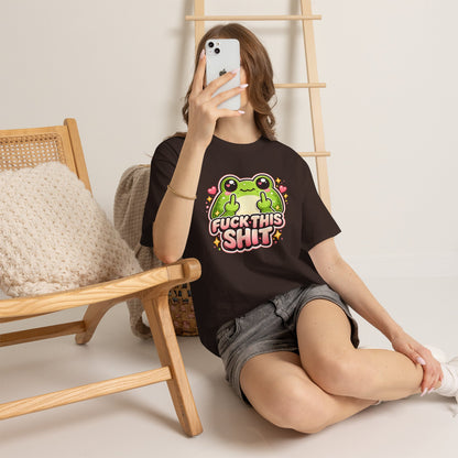 Cute Frog 'Fuck This Shit' T-Shirt