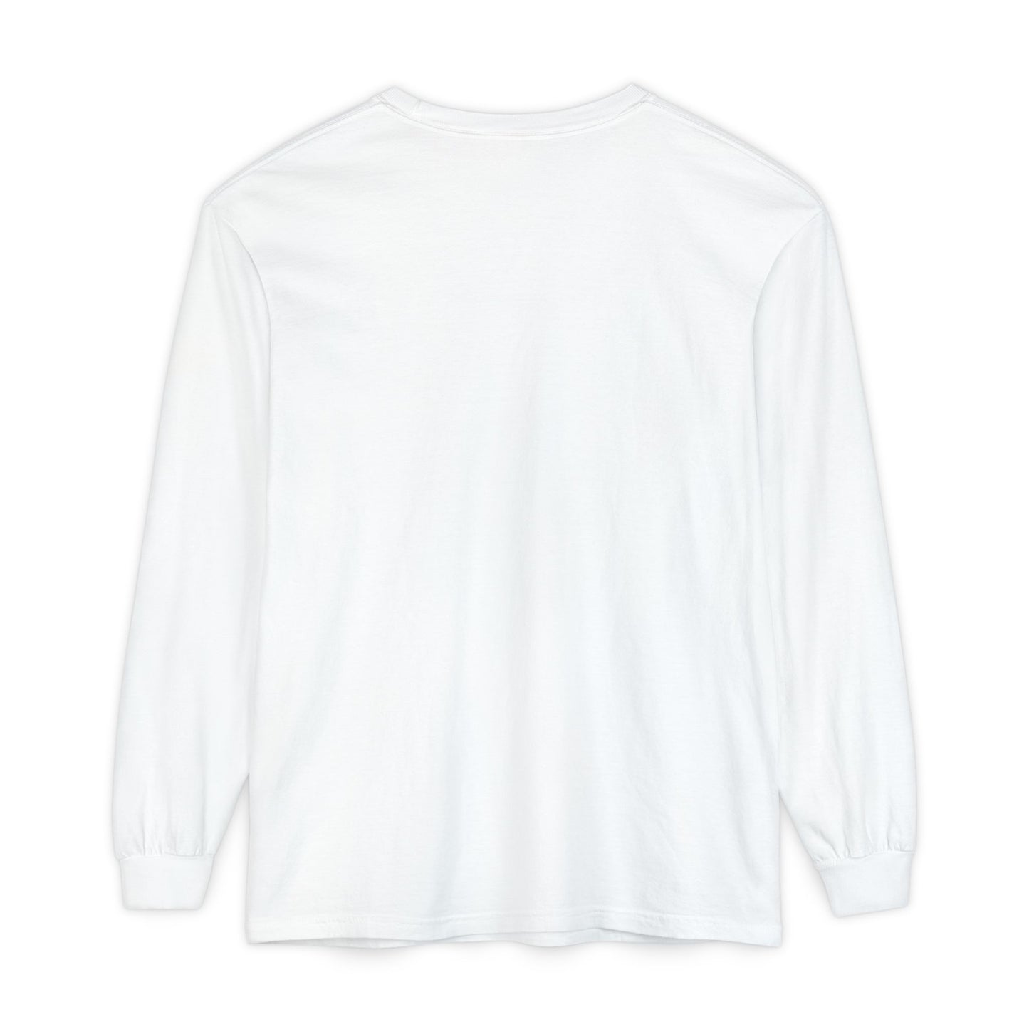 Cute Halloween Ghost Long Sleeve T-Shirt – Pumpkin & Haunted House Graphic
