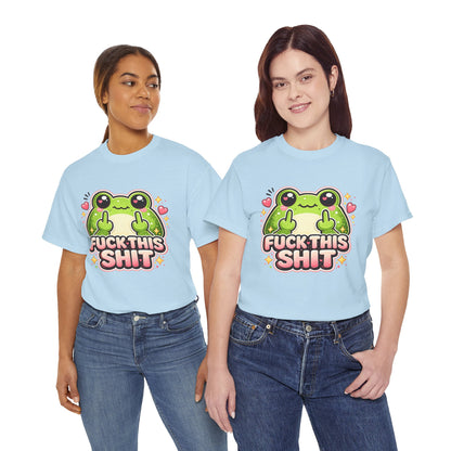 Cute Frog 'Fuck This Shit' T-Shirt