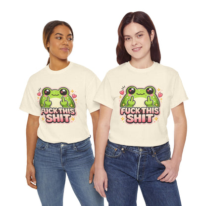 Cute Frog 'Fuck This Shit' T-Shirt