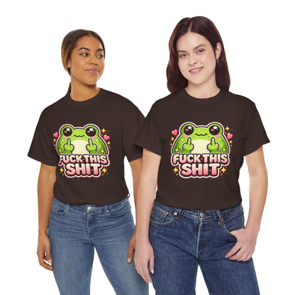 Cute Frog 'Fuck This Shit' T-Shirt