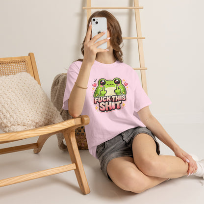 Cute Frog 'Fuck This Shit' T-Shirt