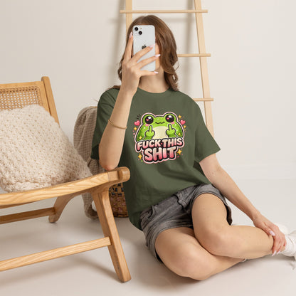 Cute Frog 'Fuck This Shit' T-Shirt