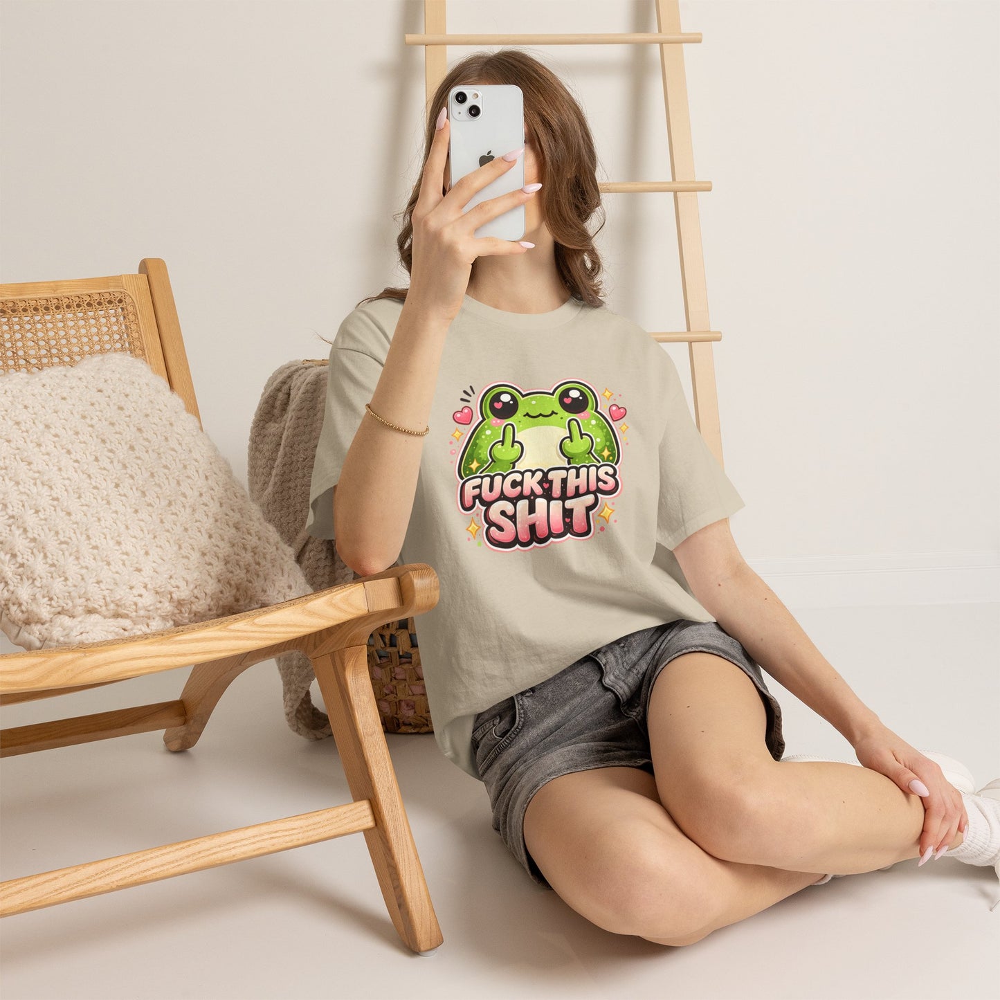 Cute Frog 'Fuck This Shit' T-Shirt