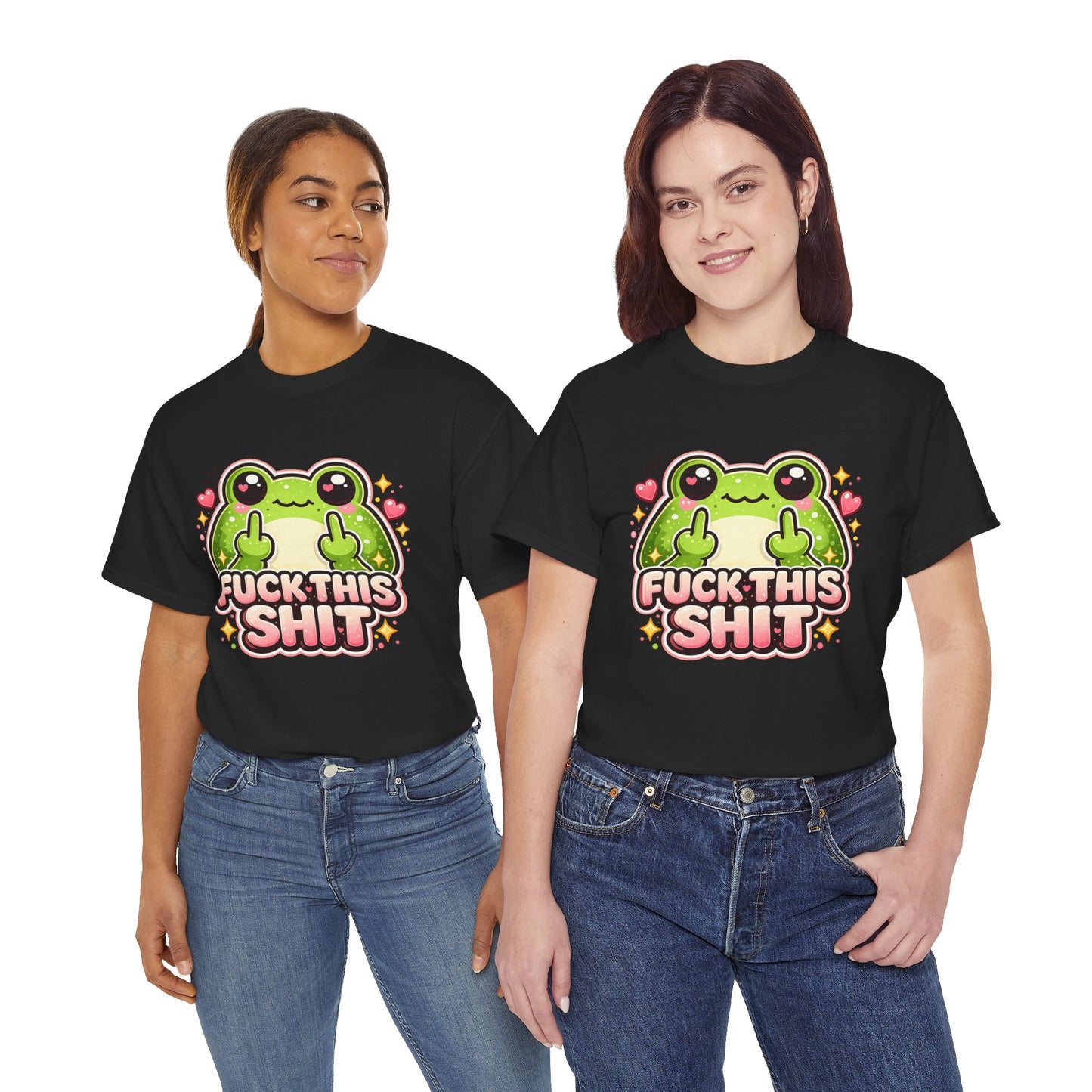 Cute Frog 'Fuck This Shit' T-Shirt