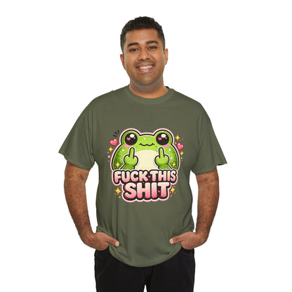 Cute Frog 'Fuck This Shit' T-Shirt