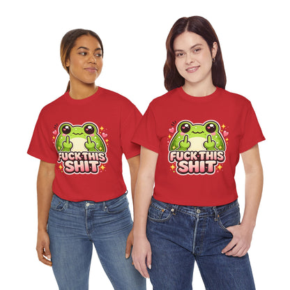 Cute Frog 'Fuck This Shit' T-Shirt