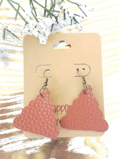 Poop Earrings