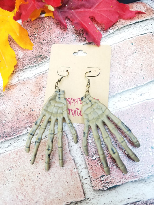 Skeleton Hands Earrings