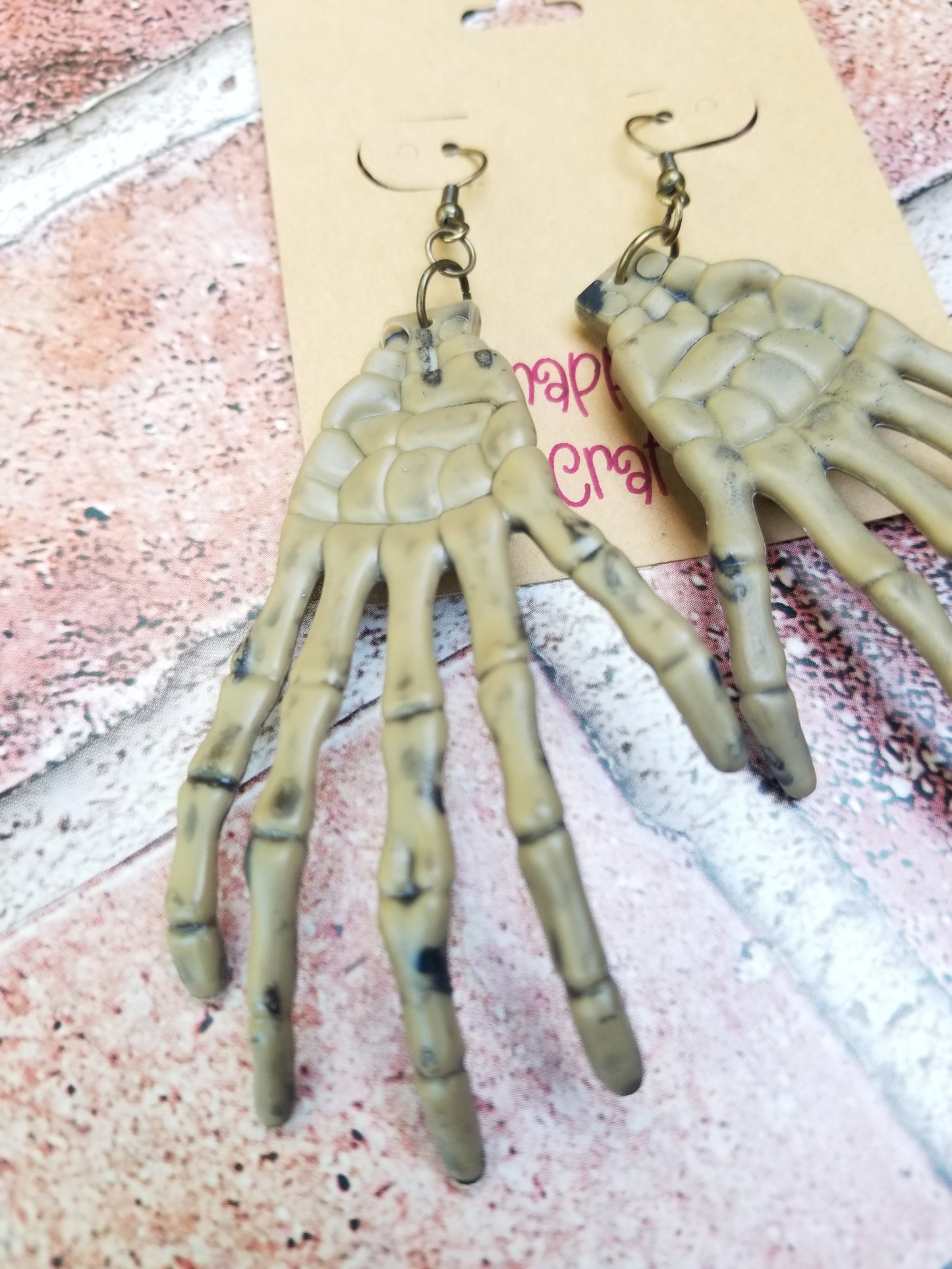 Skeleton Hands Earrings