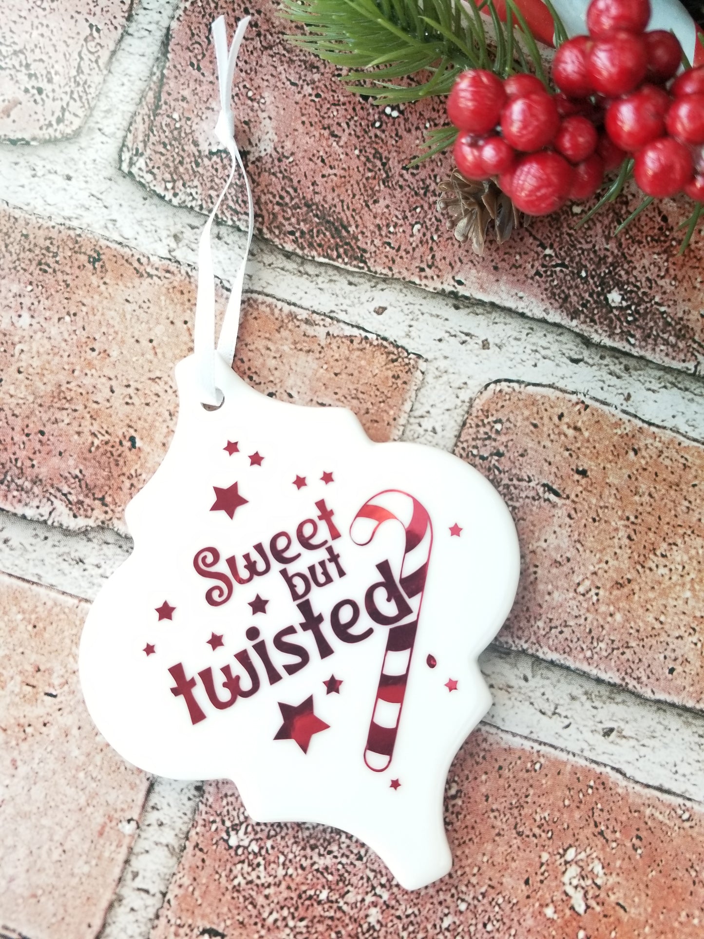 Sweet but Twisted Ornament