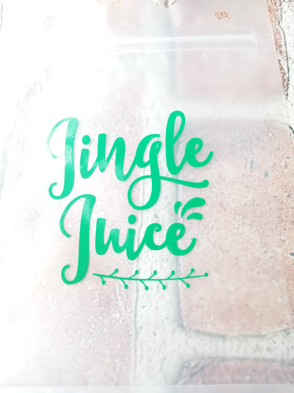 Jingle Juice Refillable Drink Pouch green