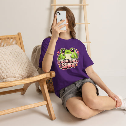 Cute Frog 'Fuck This Shit' T-Shirt
