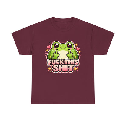 Cute Frog 'Fuck This Shit' T-Shirt