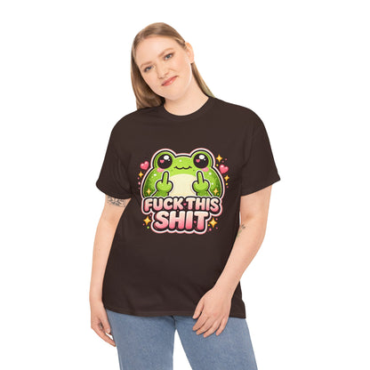 Cute Frog 'Fuck This Shit' T-Shirt