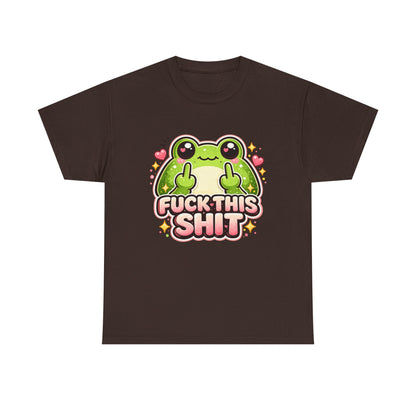 Cute Frog 'Fuck This Shit' T-Shirt