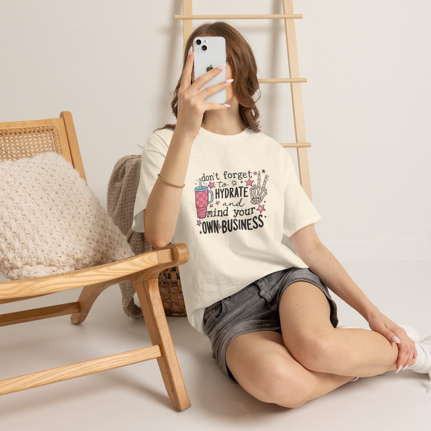 Hydrate & Mind Your Own Business Tee
