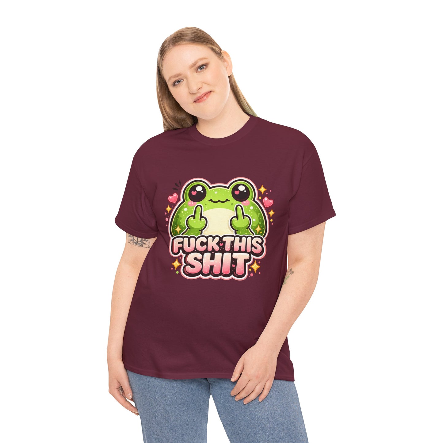 Cute Frog 'Fuck This Shit' T-Shirt