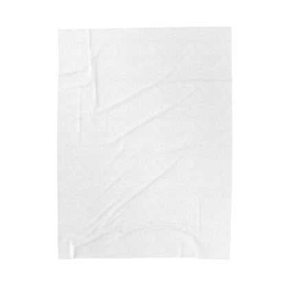 American Stars Velveteen Plush Blanket — Patriotic Red White & Blue Throw