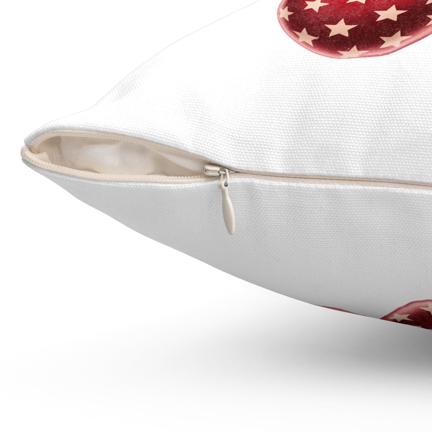 America Cherry Flag Decorative Pillow