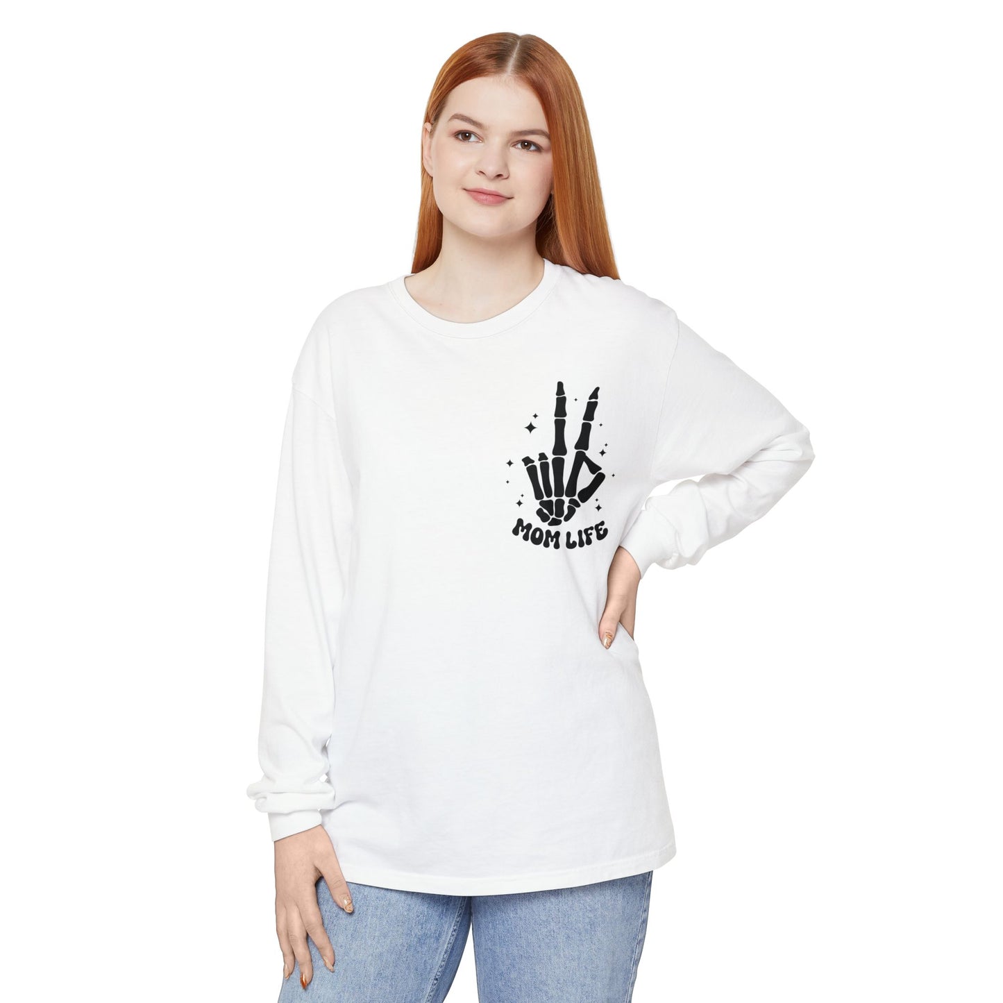 Mom Life Long Sleeve Tee — “I Used To Be Cool Now I Just Argue With Miniature Versions of Myself”