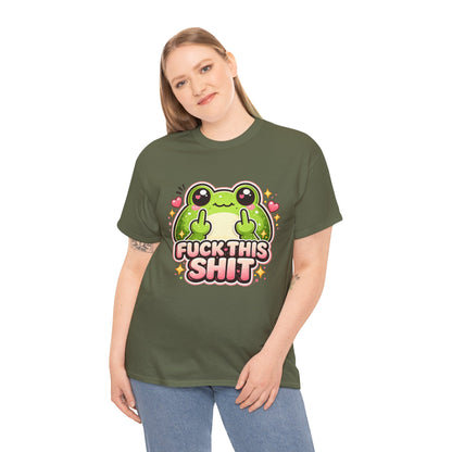 Cute Frog 'Fuck This Shit' T-Shirt