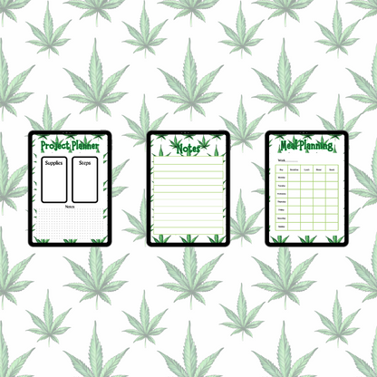 Marijuana Print 2023 Digital Planner