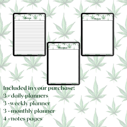 Weed Print Digital Planner